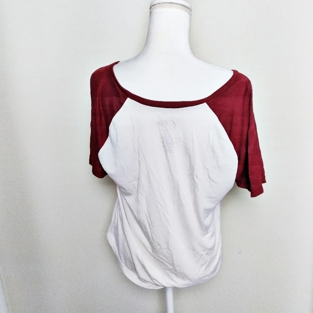 Cold Crush Good Vibes Raglan Baseball Tee Shirt - Picture 2 of 6